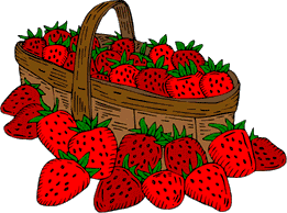 Clipart Erdbeeren