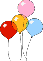 Clipart Luftballons