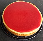 Quarktorte fertig gebacken
